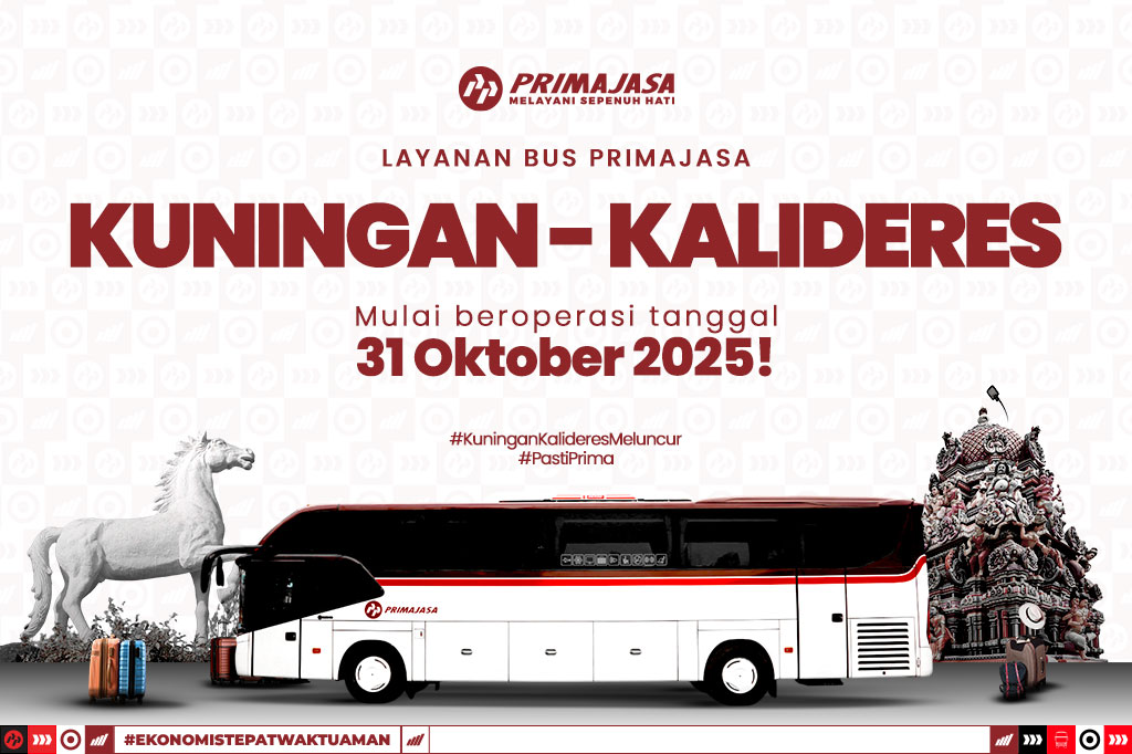 Bus Primajasa Rute Kuningan-Kalideres Akan Antar Kamu Sampai Tujuan!