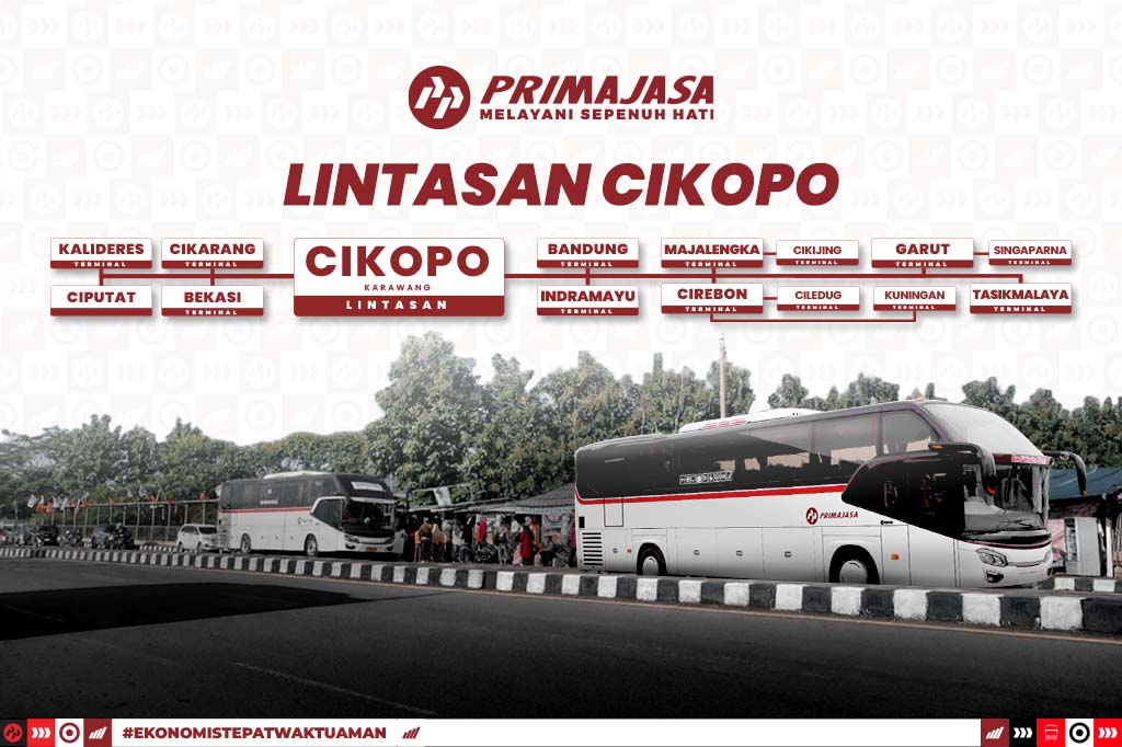 Cikopo Transit Point Provides Convenience for Primajasa Bus Passengers to Reach Their Destinations