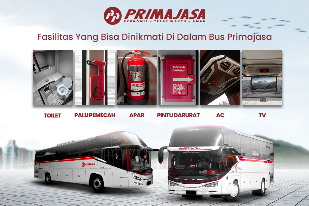 Well-known for Its Extensive Route Coverage, Check Out the All-Inclusive Facilities on Primajasa Buses!