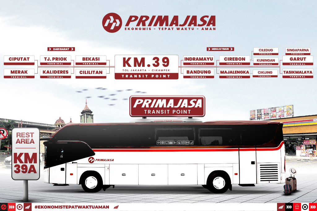 Transit Point Rest Area KM 39: Favorite Transit Point for Bus Users