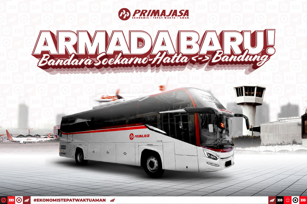 Primajasa Introduces Its New Hino RM280 Fleet for the Soekarno-Hatta Airport–Bandung Route