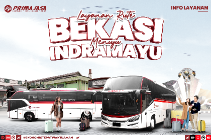 The Main Mode of Transportation for Indramayu Residents: Primajasa Bus on the Bekasi–Indramayu Route