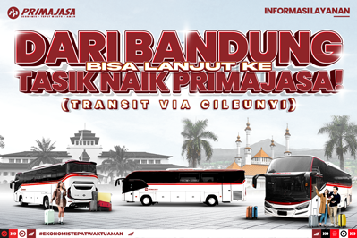 From Bandung to Tasikmalaya with Primajasa Bus: Check Out the Transfer Process and Fares!