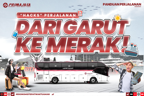 Trip Guide from Merak to Garut with Primajasa Bus Service