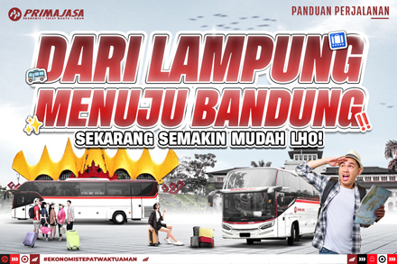A Comfortable Trip from Lampung to Bandung with Primajasa
