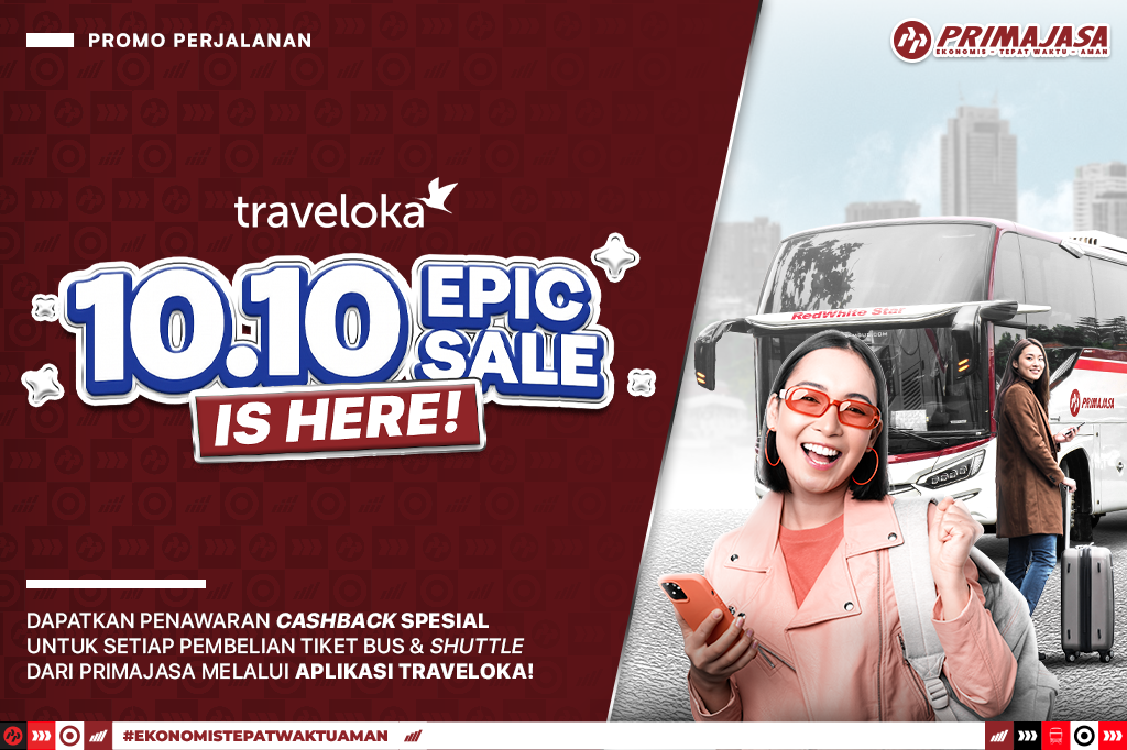 10.10 EPIC SALE! Saatnya Jalan-Jalan Makin Hemat!